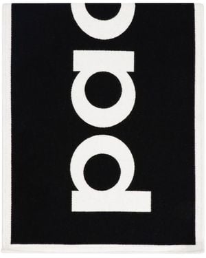 Rabanne Wool And Silk Scarf - Black