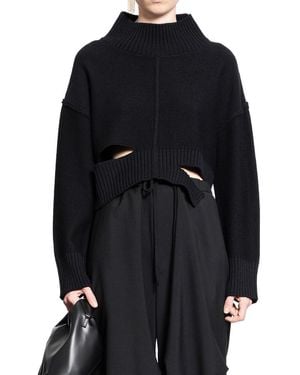 MM6 by Maison Martin Margiela Knitwear - Black