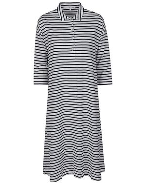 Shirt C-zero Cotton Polo Dress - Blue