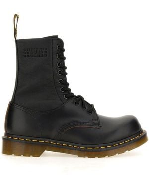 Mm6 X Dr.Martens Boots - Black