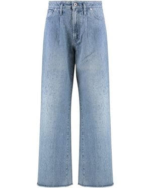 Halfboy Wide-Leg Jeans - Blue