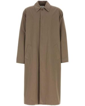 The Row Mud Cotton Riku Trench Coat - Natural