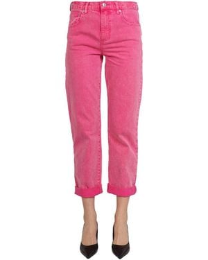 Michael Kors Straight Leg Jeans - Pink