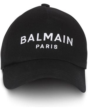 Balmain Hats - Black