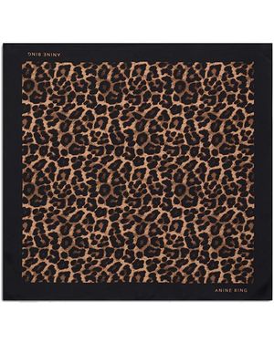 【関税込み】York Monogram Scarf - ANINE BING - Silk - Printe Anine Bing York Scarf | SHOWROOM