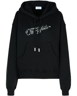 Off-White c/o Virgil Abloh Off- Cotton Sweatshirt - Black