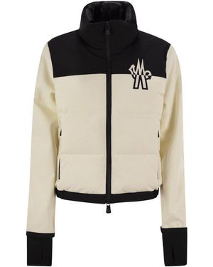 Moncler Technical Fabric Cardigan - Black