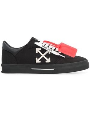 Off-White c/o Virgil Abloh New Vulcanized Canvas Low-Top Trainers - Black