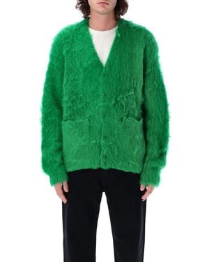 Obey Patron Cardigan - Green