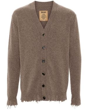 Uma Wang Over Cardigan - Brown