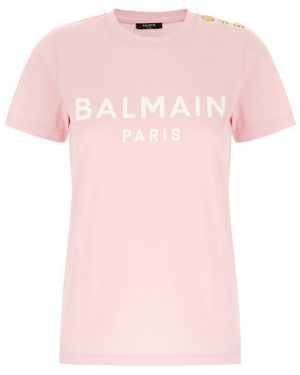 Balmain T-Shirt - Pink