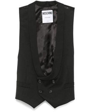 Moschino Waistcoats - Black