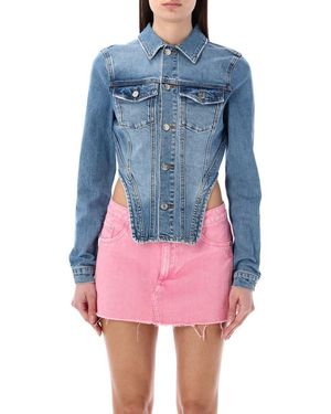 SER.O.YA Carolina Denim Jacket - Blue