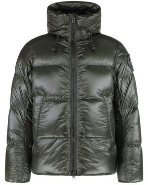 Canada Goose Crofton Hooded Short Down Jacket - Black