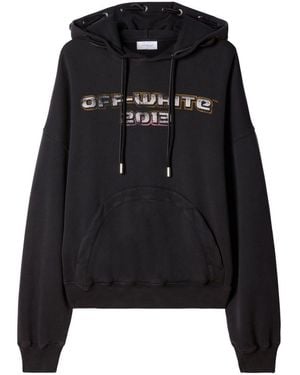 Off-White c/o Virgil Abloh Cotton Hoodie - Black