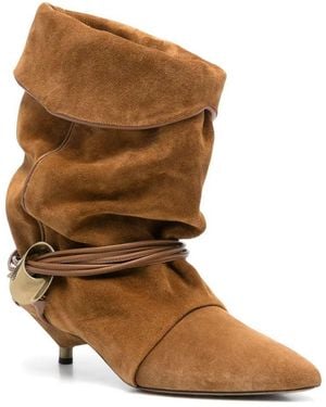 Isabel Marant Edrika Boots - Brown