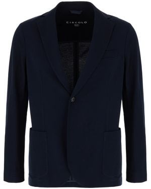 Circolo 1901 Jackets & Vests - Blue