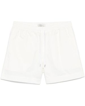 Studio Nicholson Cotton And Nylon Shorts - White