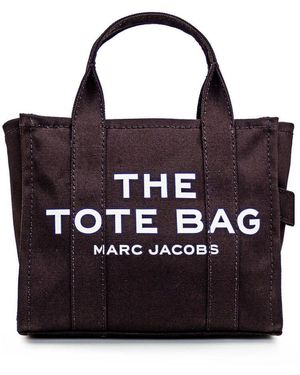 Marc Jacobs The Small Tote Bag Canvas - Black