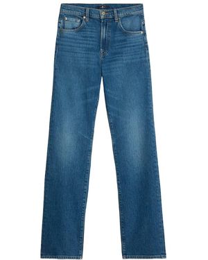 7 For All Mankind Tess Trouser Explorer - Blue