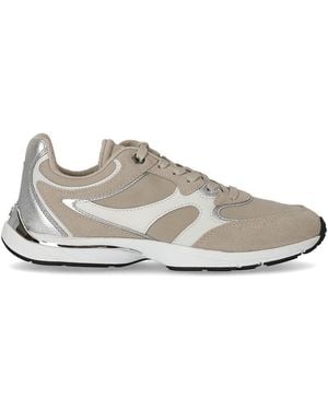 Michael Kors Riley Light Sand Trainer - Grey