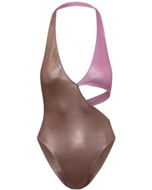 ALESSANDRO VIGILANTE One Piece Swimsuit - Brown