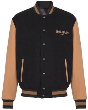 Balmain Coats & Jackets - Black