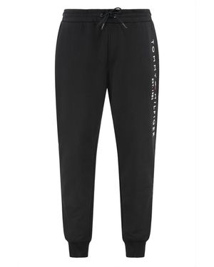 Tommy Hilfiger Cotton Track-Pants - Black