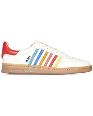 DSquared² Summer Lovers Boxer Sneakers - White