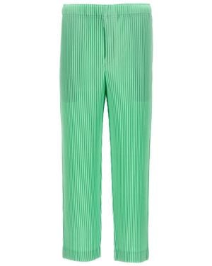 Homme Plissé Issey Miyake 'Mc January' Trousers - Green