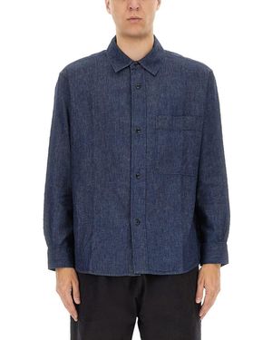 Margaret Howell Basic Shirt - Blue