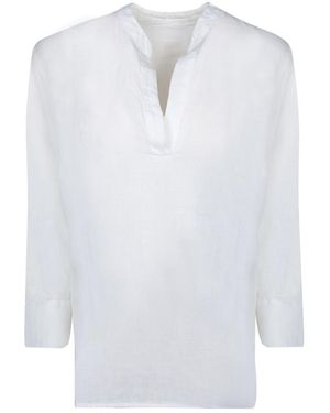 120% Lino Tops - White