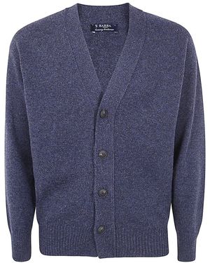 Barba Napoli Knitwear Cardigan - Blue