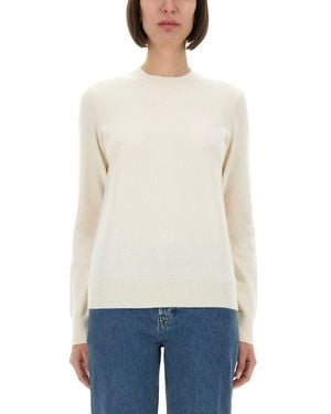 Burberry Cashmere Sweater - White