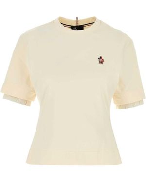 Moncler T-Shirt - Natural