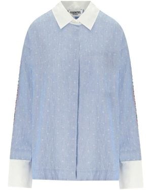 Essentiel Antwerp Harkle Light Shirt - Blue