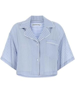 T By Alexander Wang Shirts - Blue