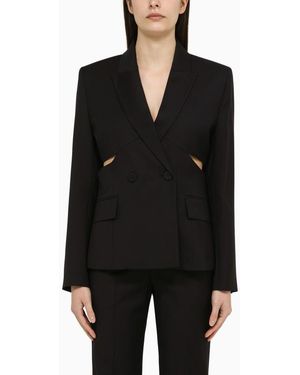 Margaux Lonnberg Lehman Double-Breasted Jacket - Black