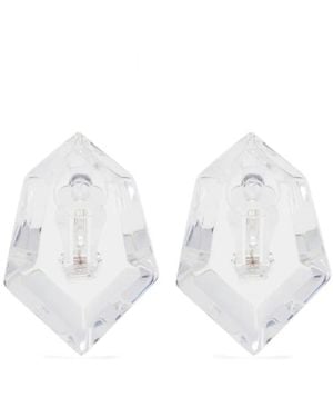 Monies "Pull" Earring Accessories - White