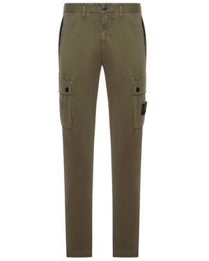 Stone Island Slim Pants - Green