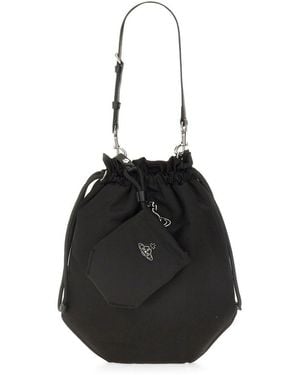 Vivienne Westwood 'Drawstring Pouch' Handbag - Black