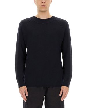 Margaret Howell Merino Wool Jumper - Blue