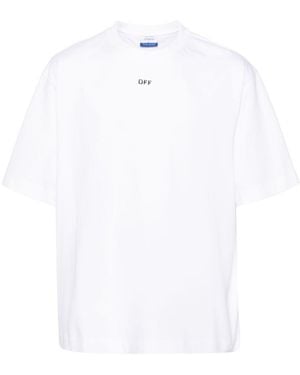 Off-White c/o Virgil Abloh Off Stamp Skate Ss Tee - White
