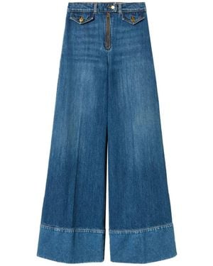 Twinset Wide Leg - Blue