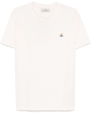 Vivienne Westwood Logo Cotton T-Shirt - White