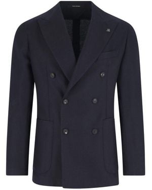 Tagliatore Coatsjackets - Blue