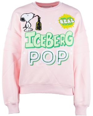 Iceberg Sweatshirts - Pink