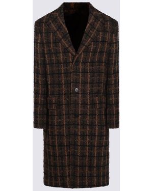 Versace Wool Coat - Black