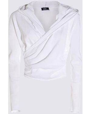 Add Cotton Knitwear - White