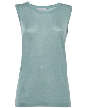 Kangra Cashmere Top - Blue